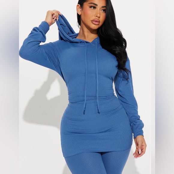 Time Is Right Legging Set - Denim - Picture 2 of 3